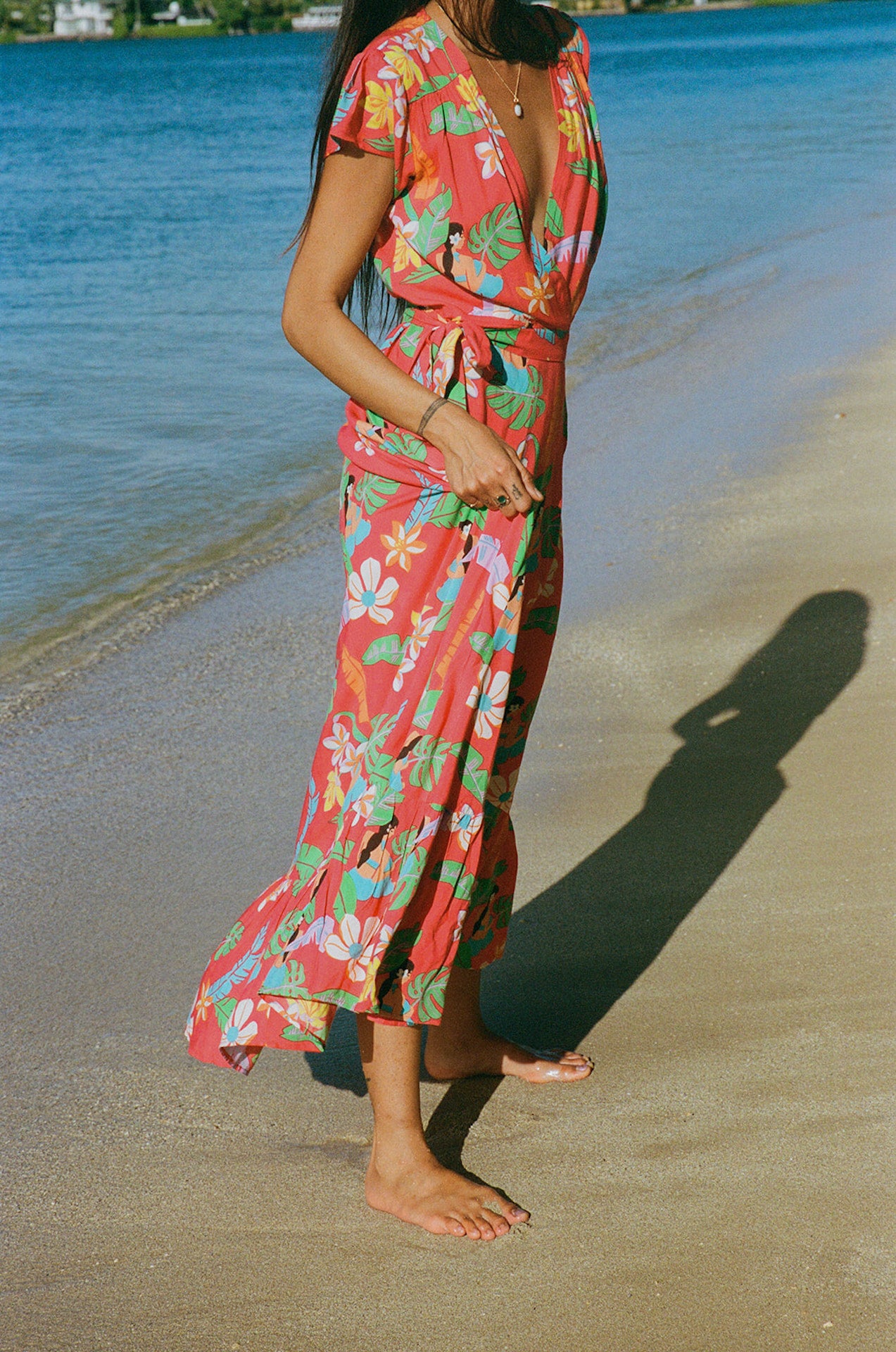 Mauna Kea Wrap Dress