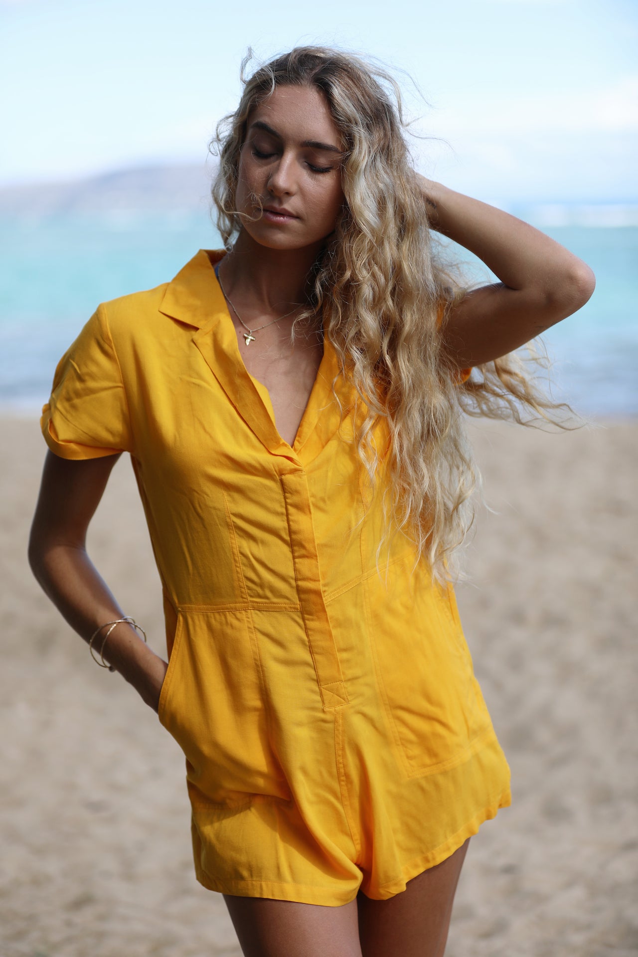 Sunset Beach Romper