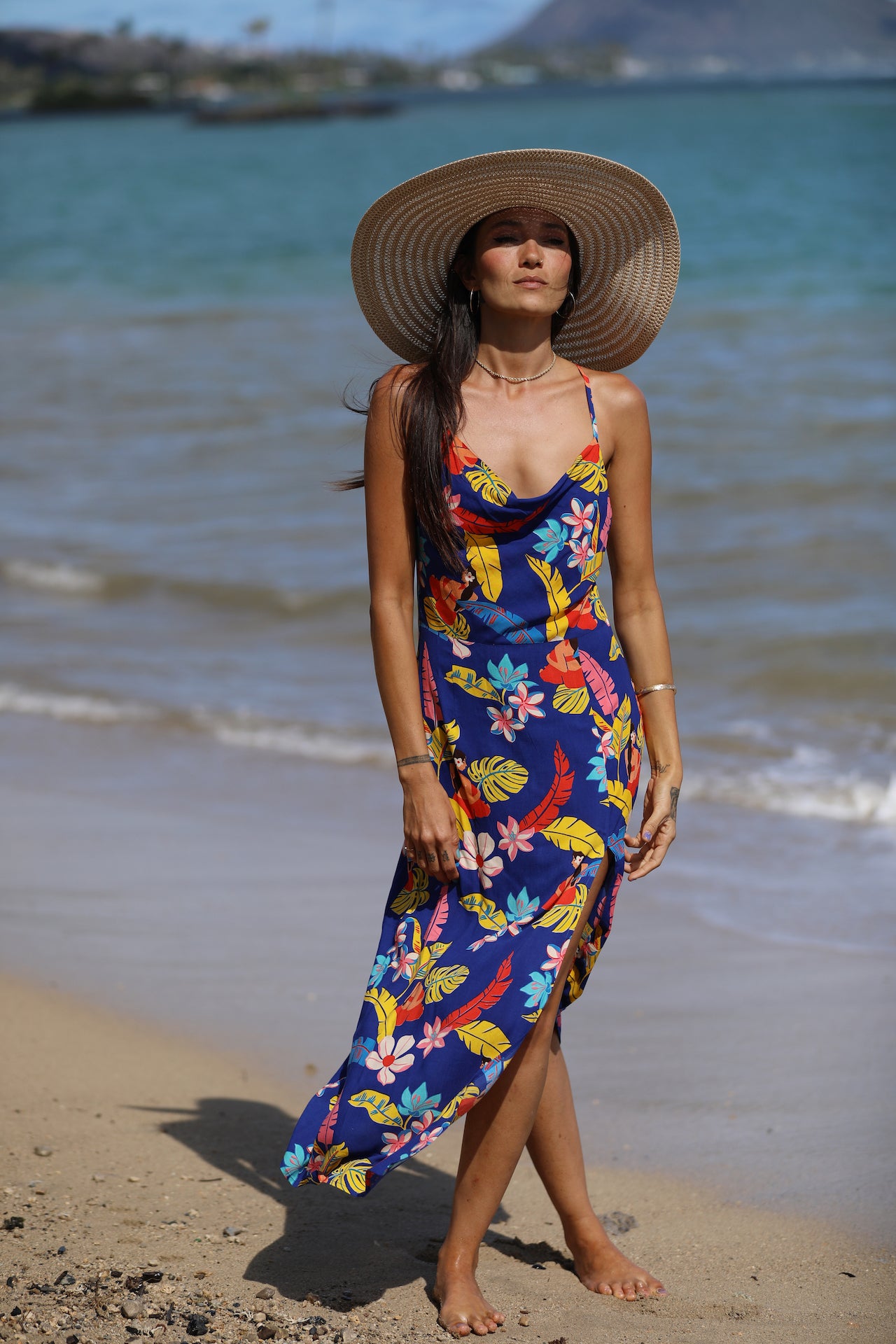 Napili Bay Slit Midi