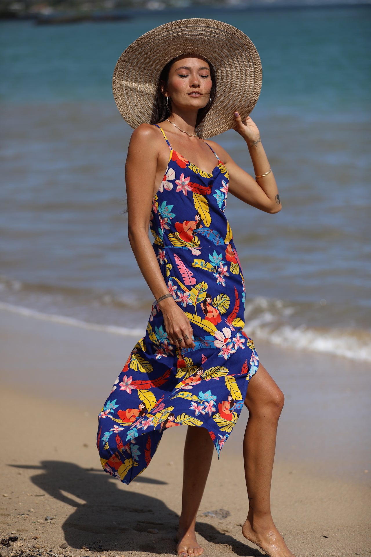 Napili Bay Slit Midi