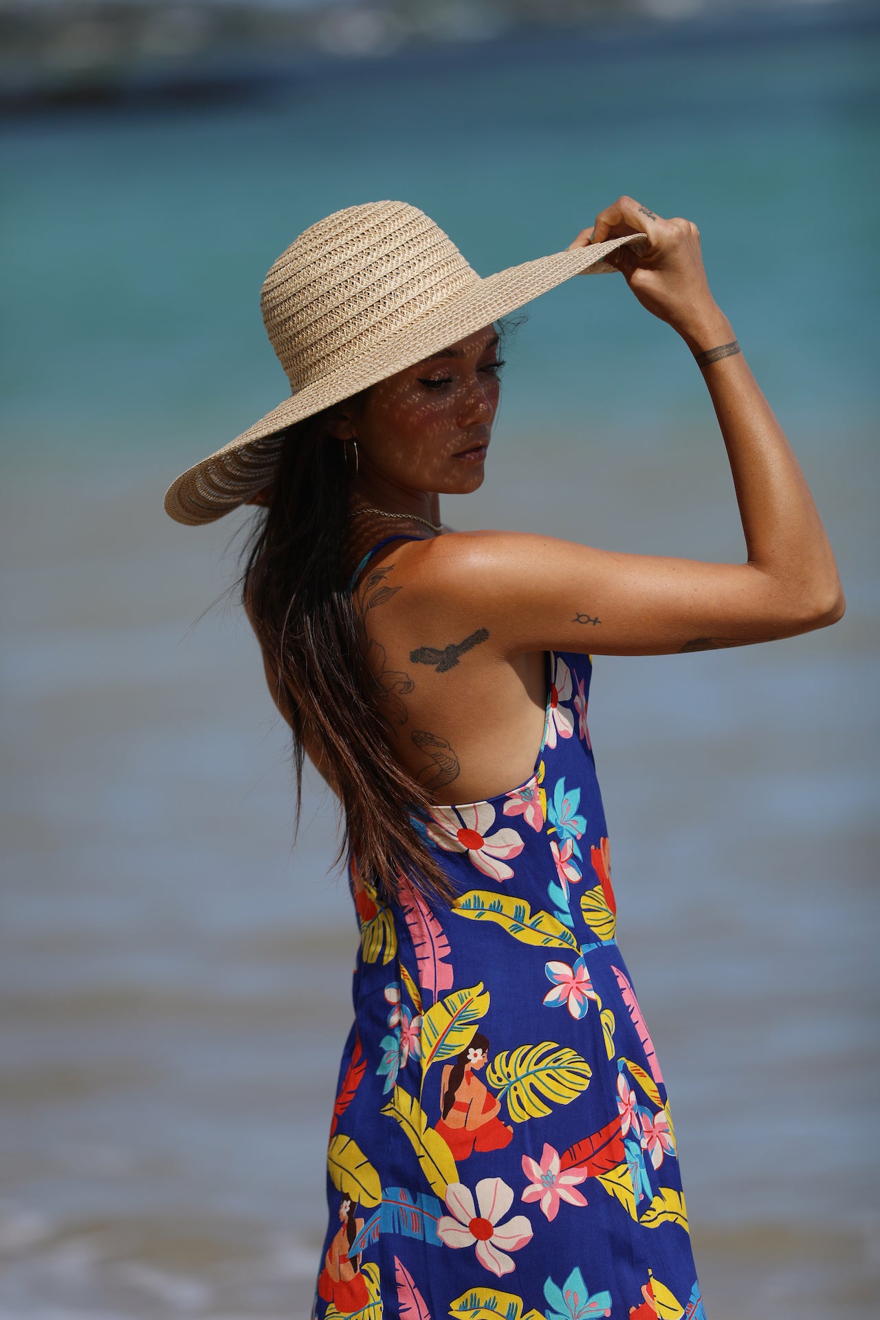 Napili Bay Slit Midi