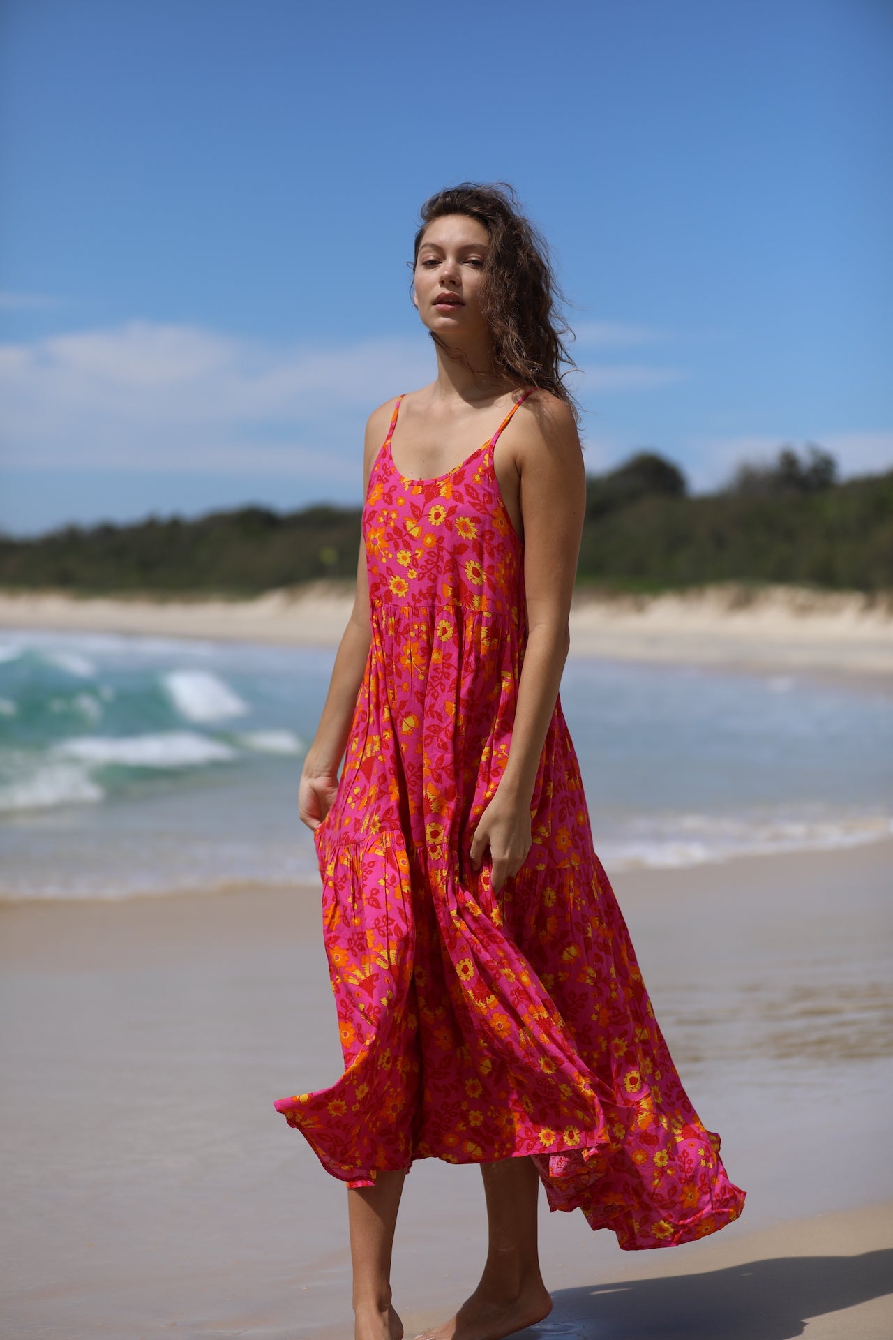 Miami Tiered Maxi