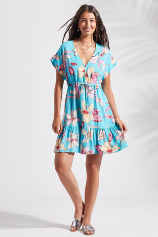 Honolulu Cap Sleeve Dress