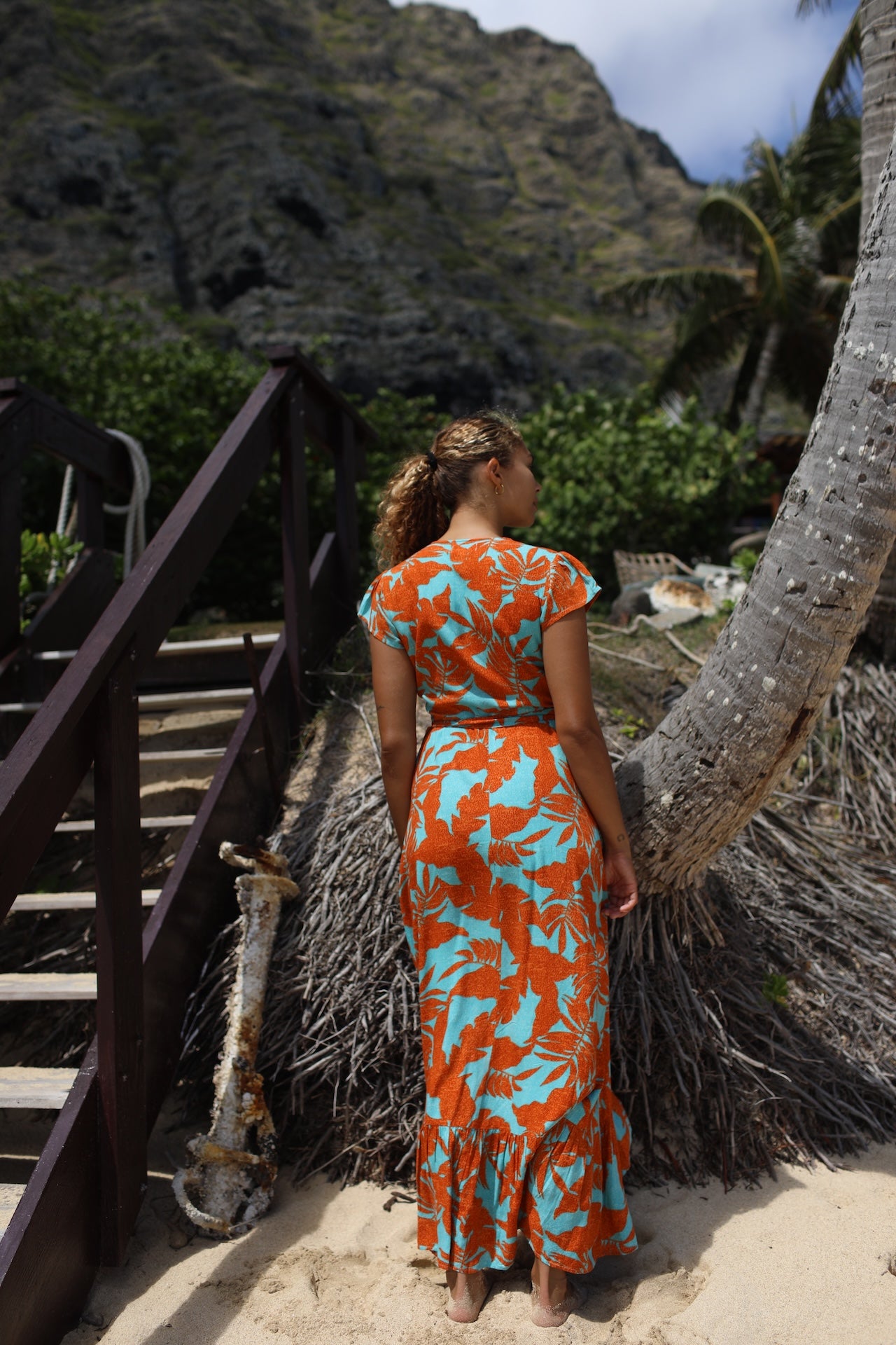 Lahaina Wrap Dress XIX Palms