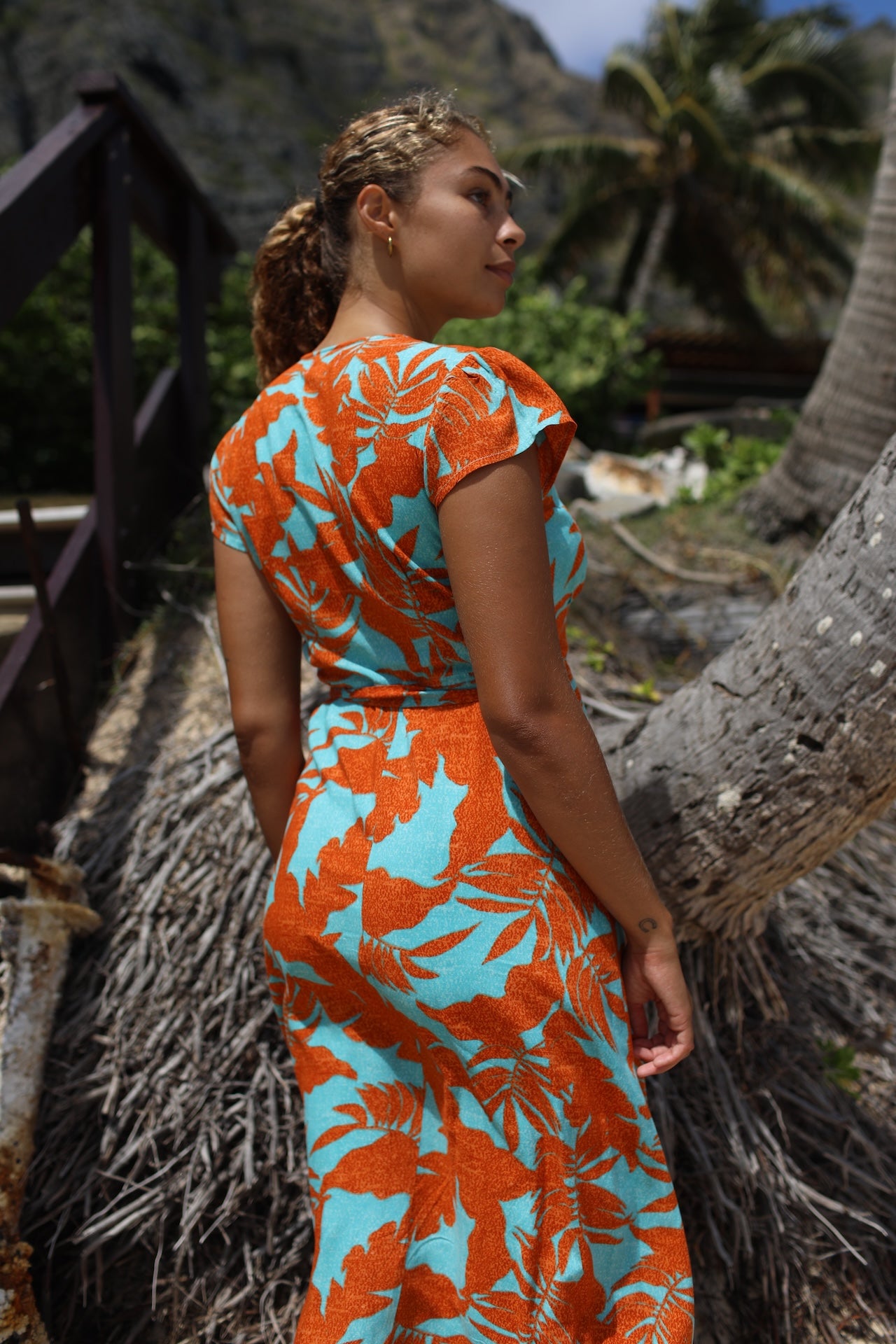 Lahaina Wrap Dress XIX Palms