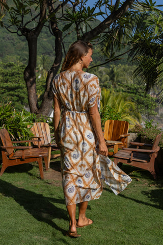 Seascape Flowy Wear 4 Ways Cover Up Dress-Seascape