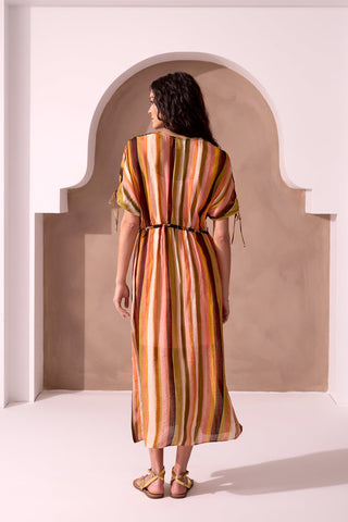 CABANA Flowy Wear 4 Ways Cover Up Dress-Cabana