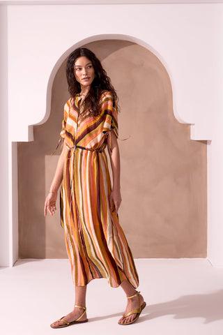 CABANA Flowy Wear 4 Ways Cover Up Dress-Cabana
