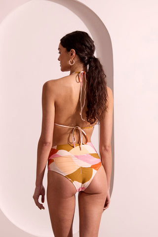 BOCA CHICA UPF 50+ Reversible Ruched Cheeky Bikini Bottom-Boca chica