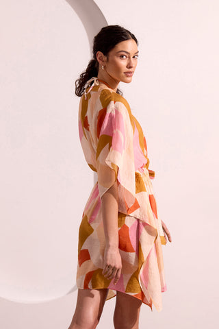 BOCA CHICA Kaftan Dolman Sleeve Drawstring Waist Cover Up-Boca chica