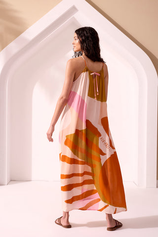 SUMMERLAND Wear Two Ways Braided Halter Neck Maxi Dress-Summerland