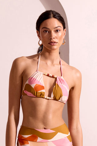BOCA CHICA Front Bow-Tie Triangle Bikini Top-Boca chica