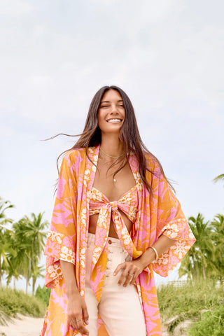 Canary Reversible Tie Top