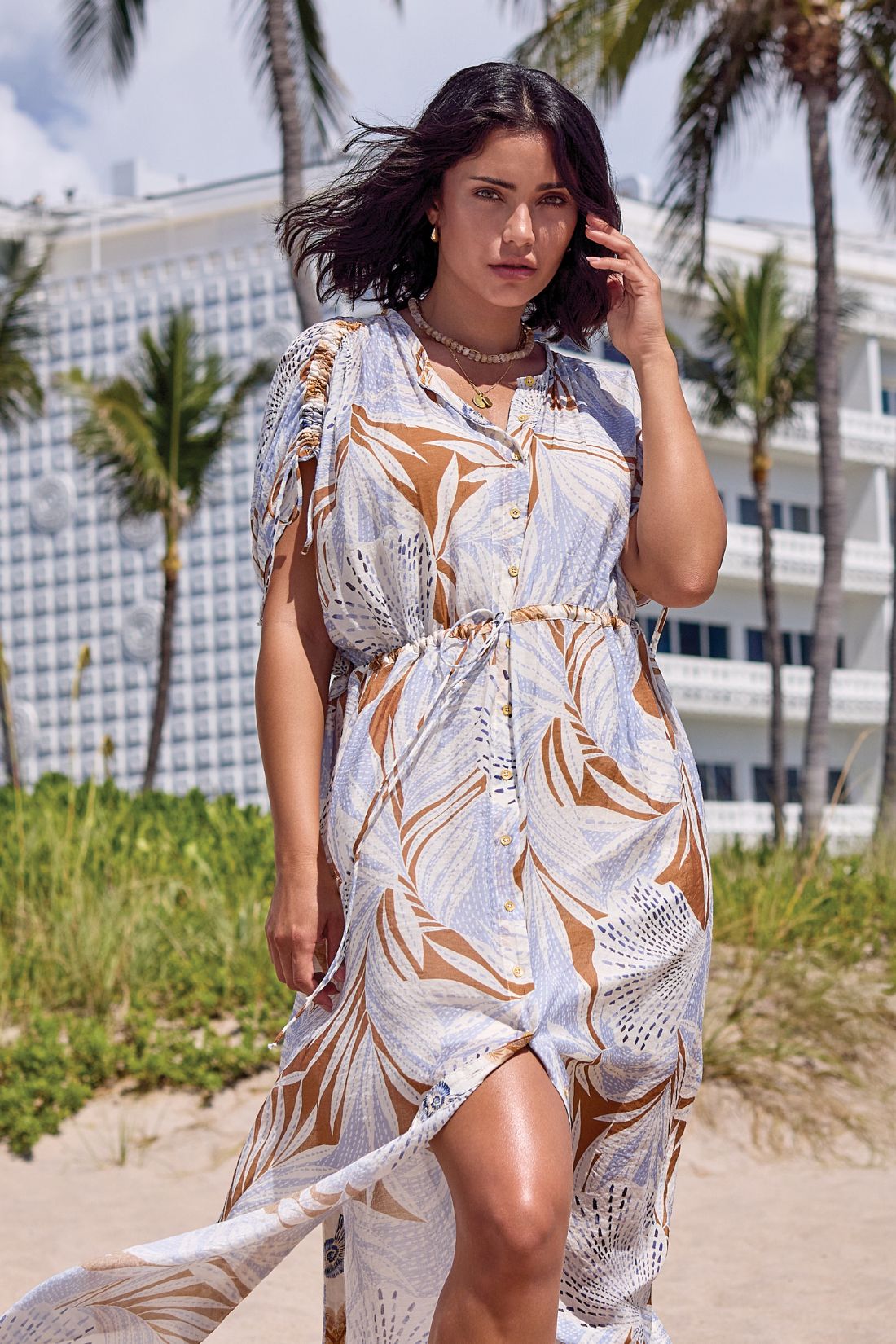 carve designs cayman dress Carve Designs Cayman Dress Shibori L59715 Womens Size S/M