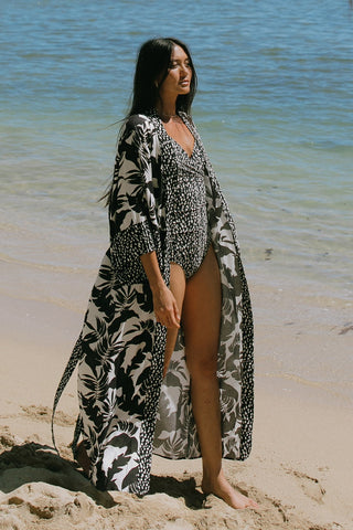 🎁 Waimea Kimono Cover-up -Waimea (100% off)