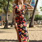 Black Tropical Skirt